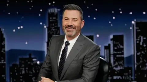 TV personality Jimmy Kimmel for now pulled from broadcast following questionable remarks concerning conservative figure Charlie Kirk